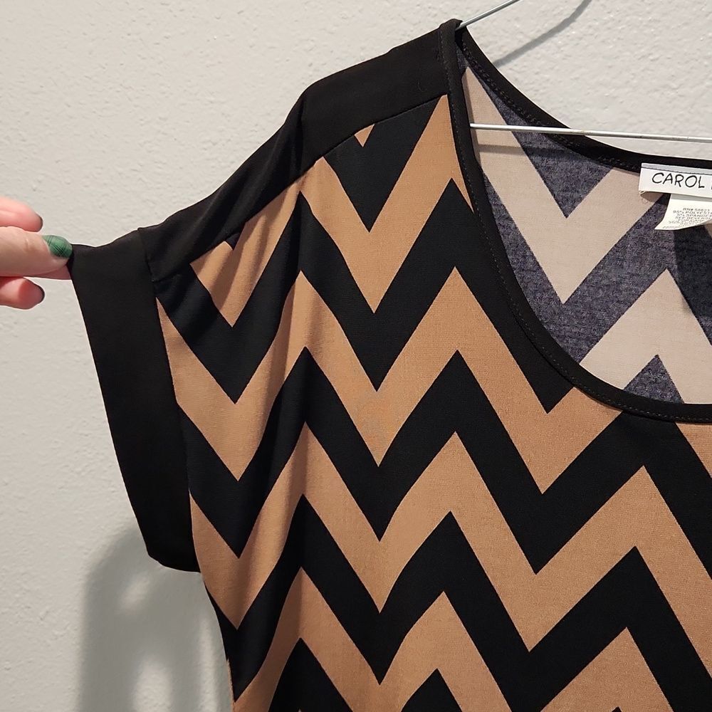 Carol Rose Size Small Blouse Top - Picture 2 of 5